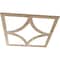 Ekena Millwork Statesman Wood Fretwork Pierced Ceiling Medallion, Red Oak, 26"OD x 16 5/8"ID x 1/4"T CMWP26X26X0250STRO - alternate 4